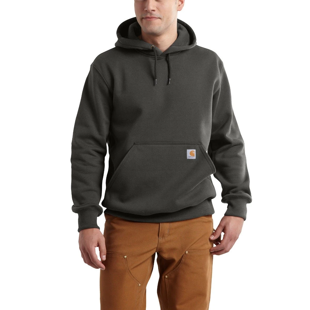 Carhartt Sweatshirts: Men's 100615 306 Peat Paxton Rain Defender Hooded Sweatshirt