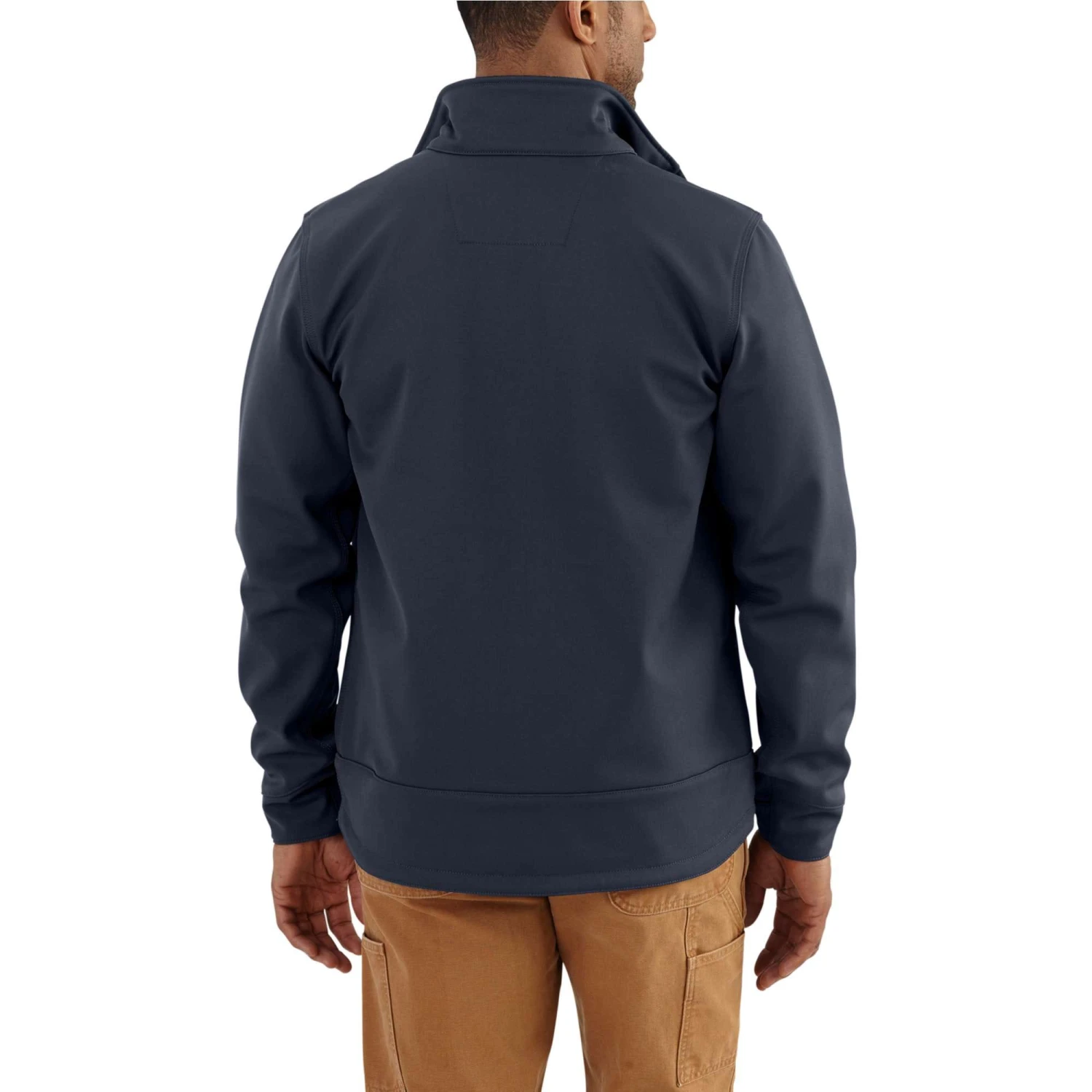 Carhartt Jacket: Men's Crowley 102199 412 Navy Water Repellent Jacket
