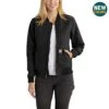Carhartt Jacket: Women's 102524 001 Black Crawford Bomber Jacket