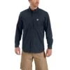 Carhartt Shirt Men's: 102538 412 Navy Long Sleeve Rugged Professional