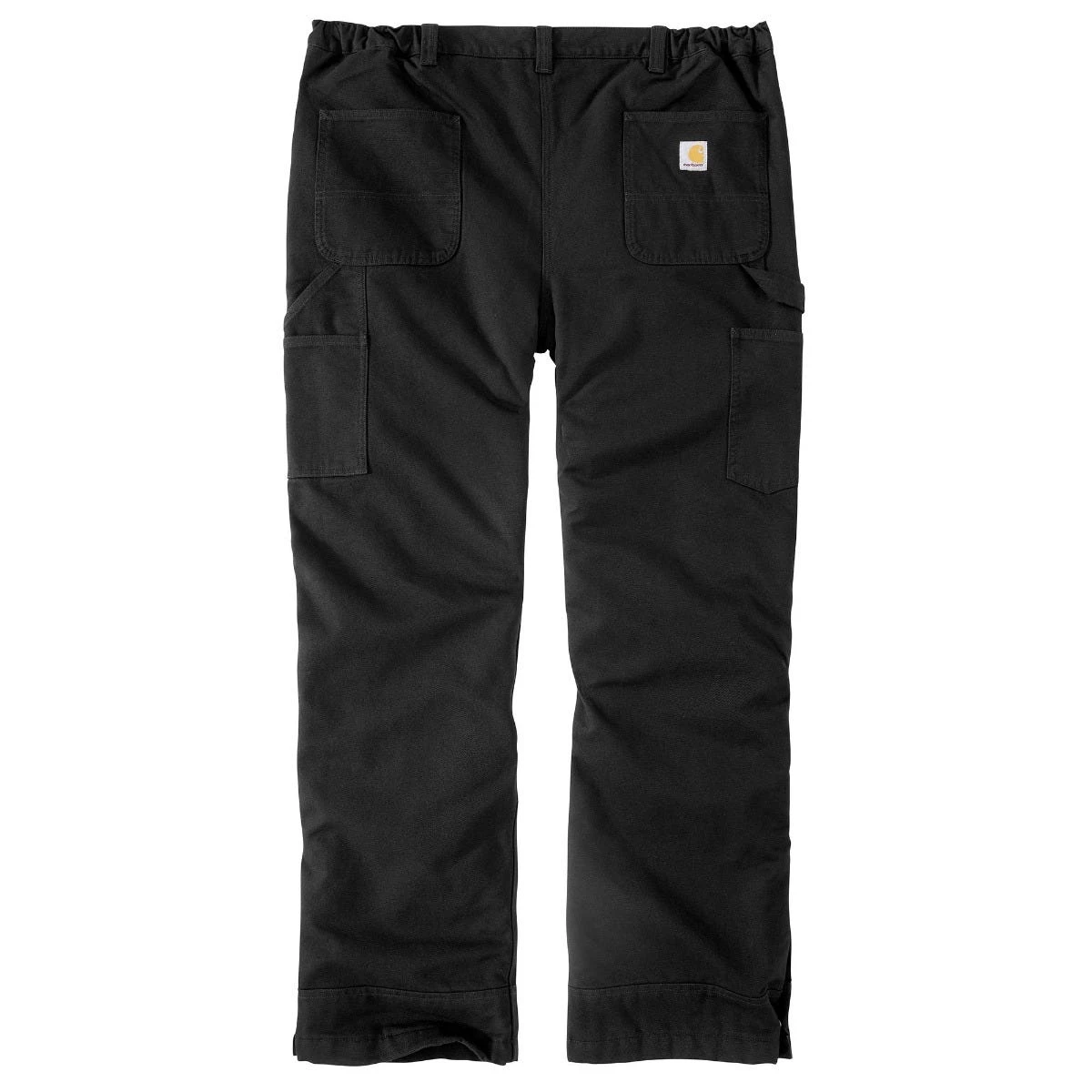 Carhartt Pants: Men's 105471 BLK Black Loose Fit Washed Duck Insulated Pant