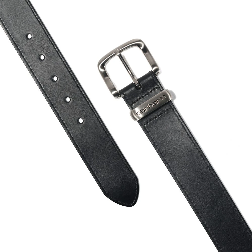 Carhartt Belts: Men's Black A000551100 Leather Jean Belt