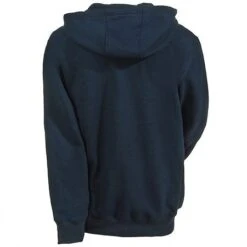 Carhartt Sweatshirts: Men's Navy Blue Water Repellent 100614 472 Zip Sweatshirt