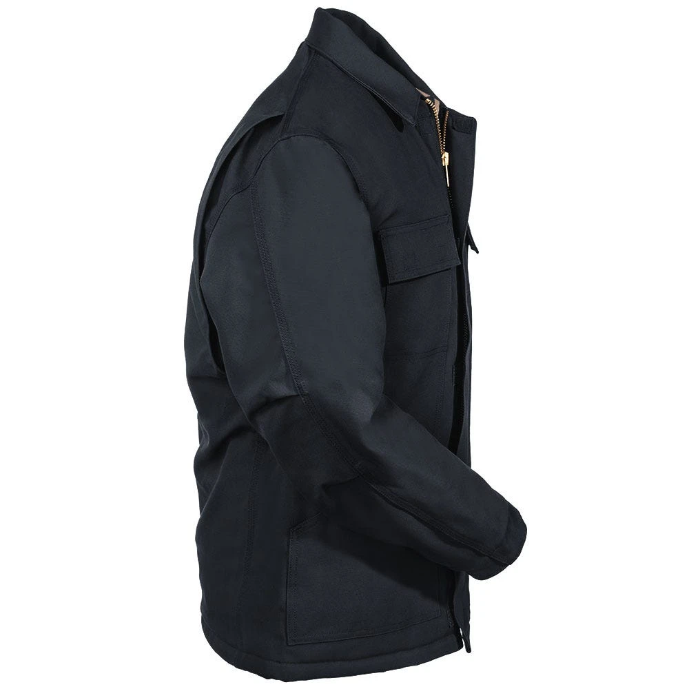 Carhartt Coats: Men's 101618 001 Flame Resistant Cotton Duck Lined Coat