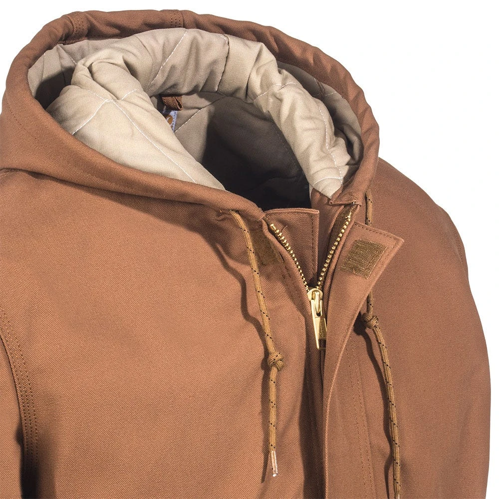 Carhartt Jackets: Men's Cotton Duck 101621 211 Flame Resistant Active Jacket