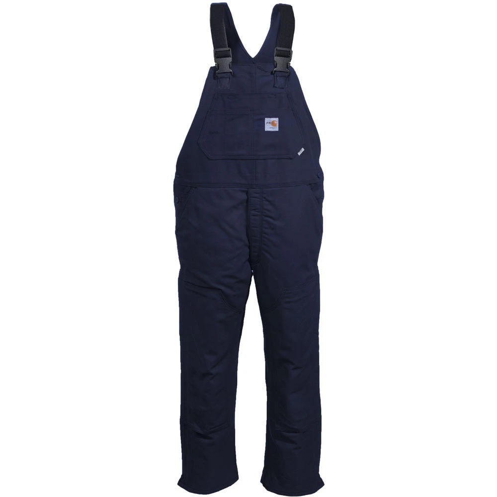 Carhartt Overalls: Men's 101626 410 Flame Resistant Lined Cotton Duck Bib Overalls