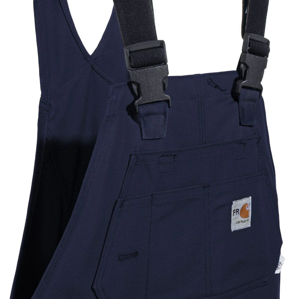 Carhartt Overalls: Men's 101626 410 Flame Resistant Lined Cotton Duck Bib Overalls