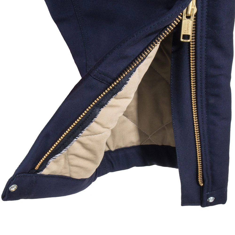 Carhartt Overalls: Men's 101626 410 Flame Resistant Lined Cotton Duck Bib Overalls