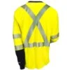 Carhartt Shirts: FR High Vis Force Men's 102905 323 Long Sleeve T-Shirt