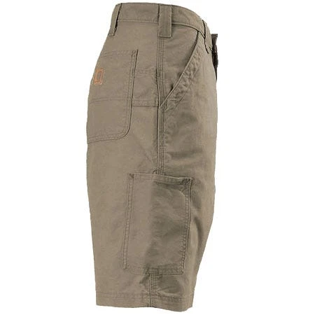 Carhartt Shorts: Men's Light Brown B147 LBR Cotton Canvas Work Shorts