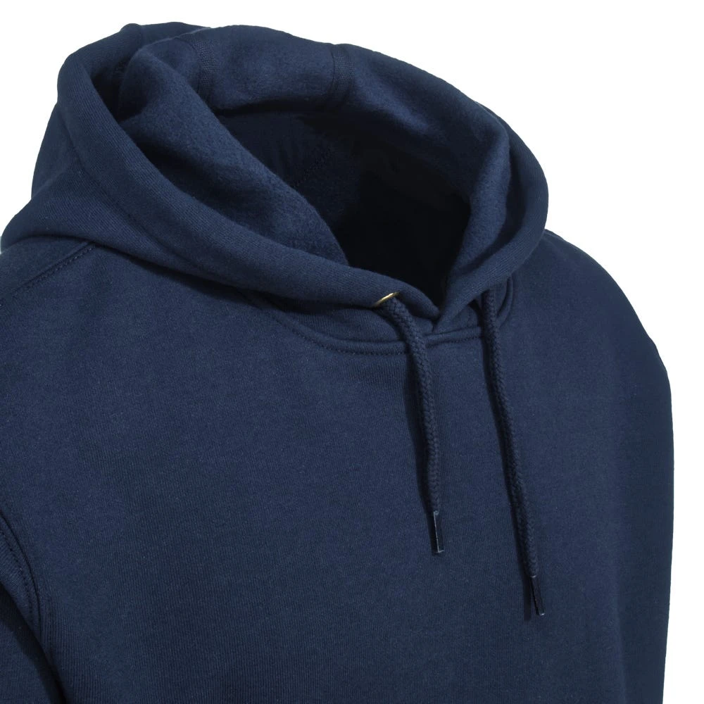 Carhartt Sweatshirts: Men's K288 472 New Navy Blue Midweight Hooded Logo Sweatshirt