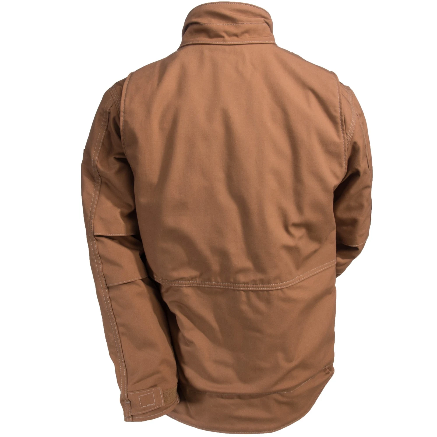 Carhartt Coats: Men's Brown 102182 211 FR Full Swing Quick Duck Coat