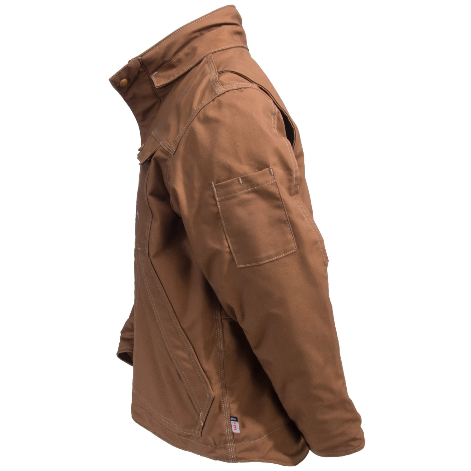 Carhartt Coats: Men's Brown 102182 211 FR Full Swing Quick Duck Coat