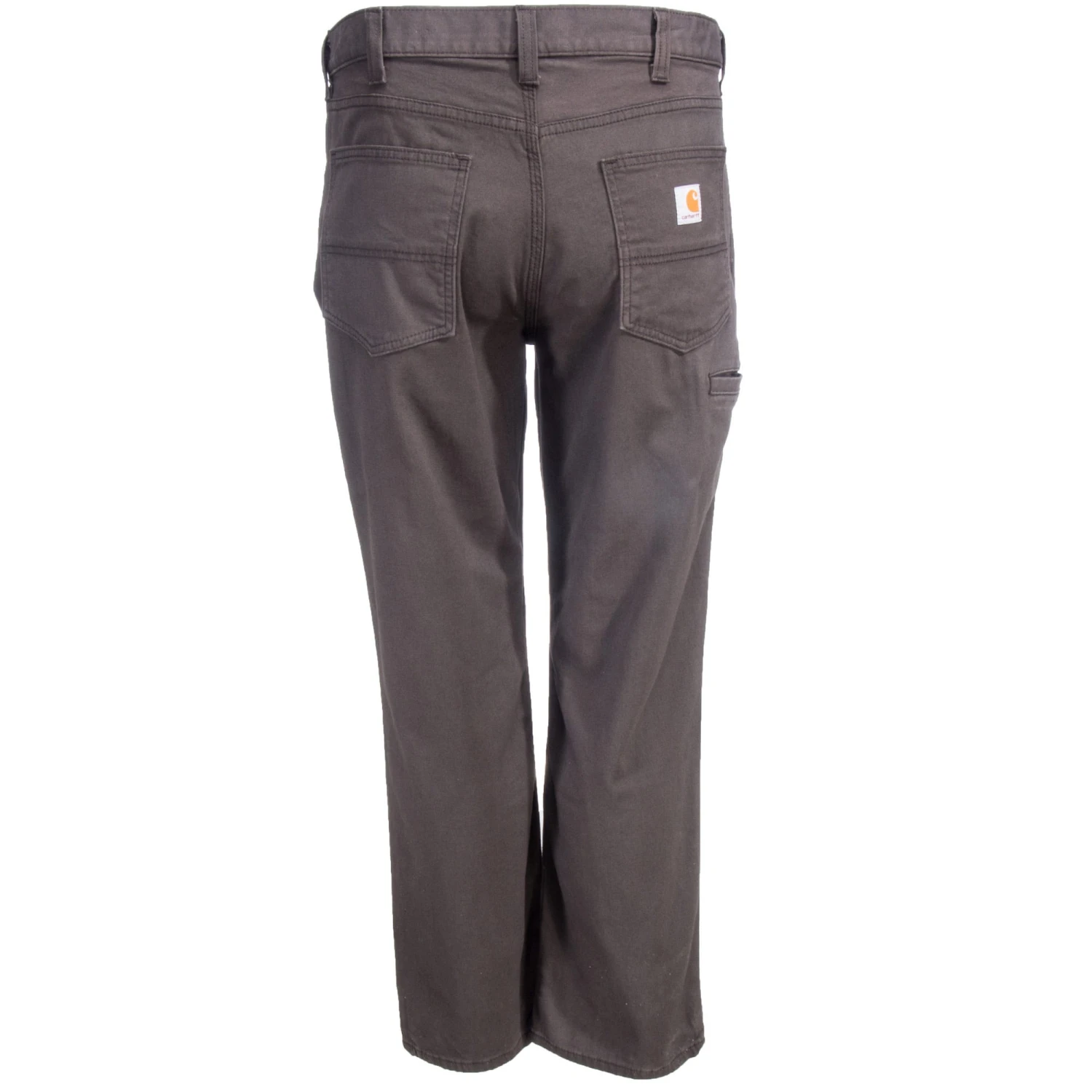 Carhartt Pants: Rugged Flex Rigby 102517 909 Men's Dark Coffee 5-Pocket Work Pants