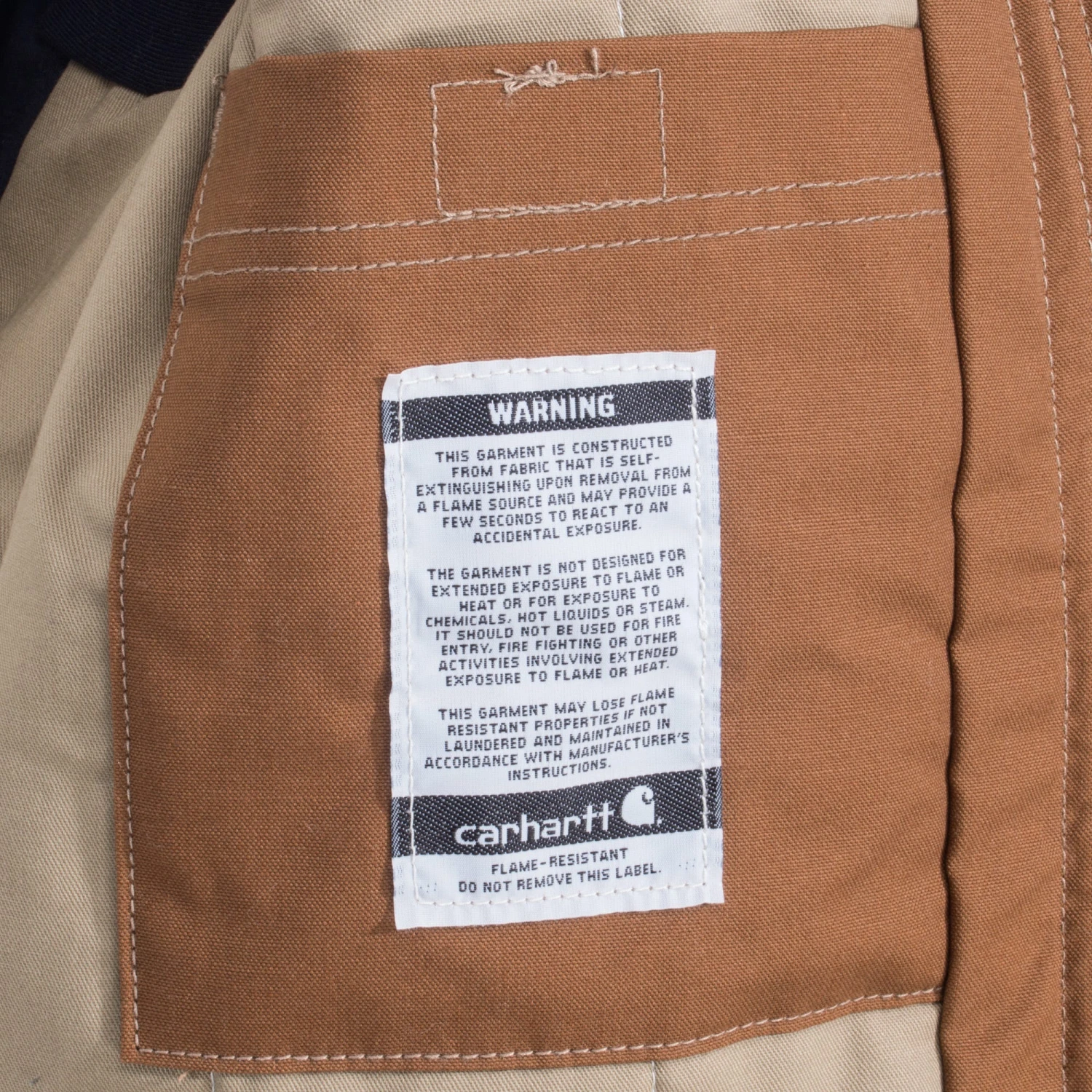 Carhartt Jackets: Men's FR Brown 102692 211 Full Swing Lanyard Access Jacket