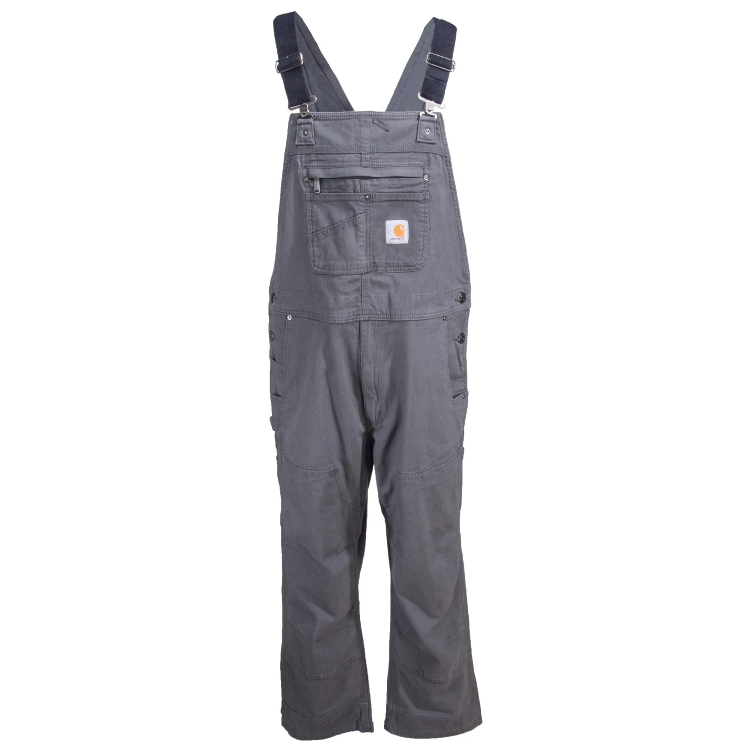 Carhartt Overalls: Men's Rugged Flex 102987 039 Gravel Rigby Bib Overalls