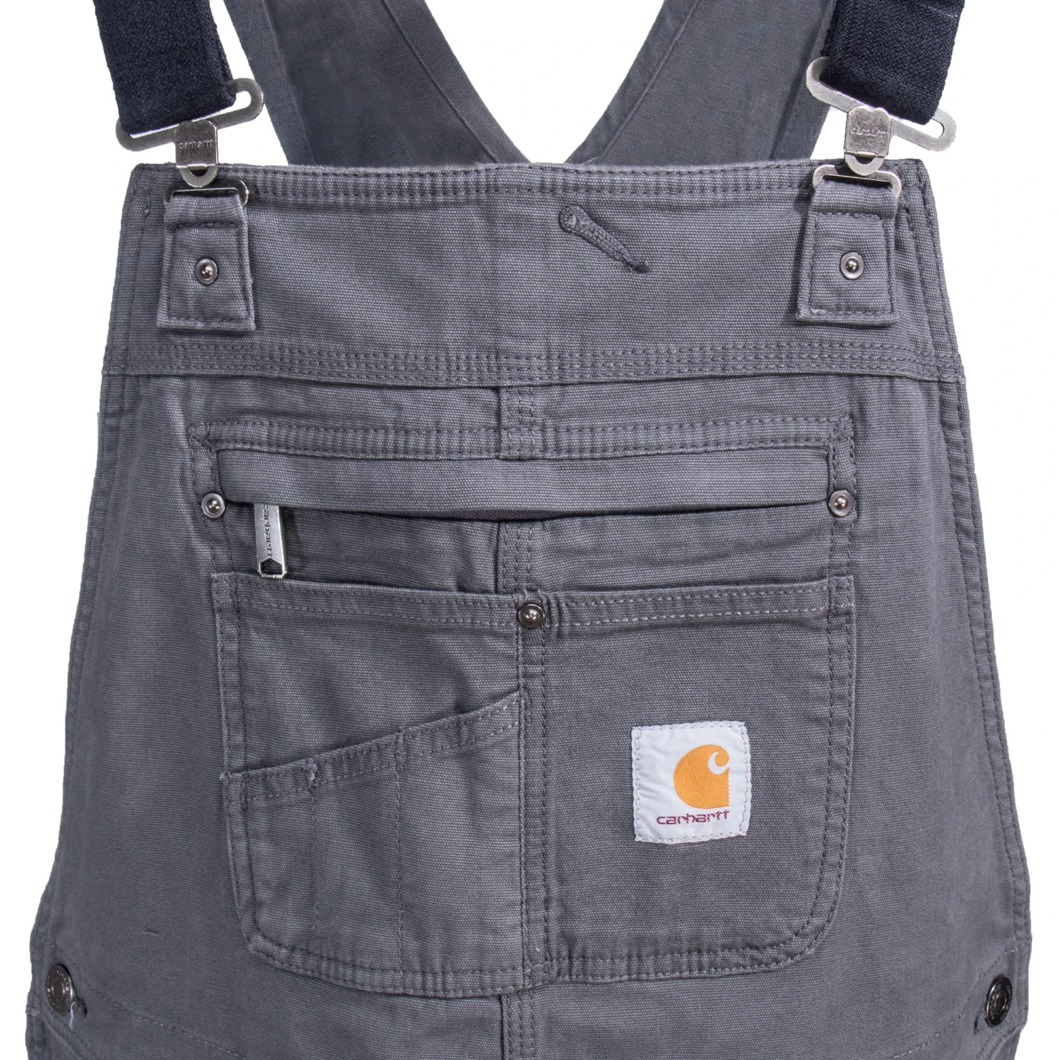 Carhartt Overalls: Men's Rugged Flex 102987 039 Gravel Rigby Bib Overalls