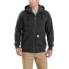Carhartt Sweatshirt: Men's 103308 026 Carbon Heather Rain Defender Sherpa-Lined Full-Zip Sweatshirt