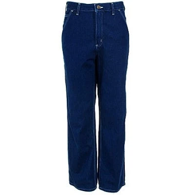 Carhartt Jeans: Men's B13 DST Darkstone Cotton Denim Work Jeans