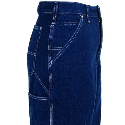 Carhartt Jeans: Men's B13 DST Darkstone Cotton Denim Work Jeans