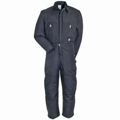 Carhartt Coveralls: Yukon Men's Black X06 Arctic Extremes Quilt Lined Coveralls