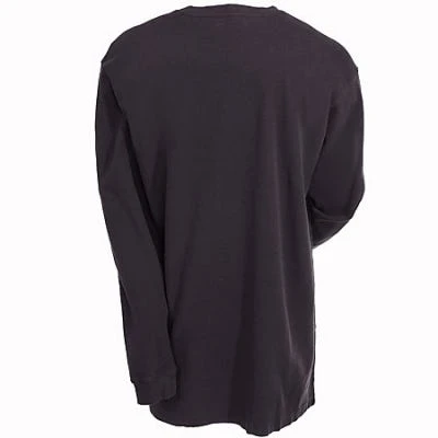 Carhartt Shirts: Men's Black K126 BLK Long Sleeve Work Shirt