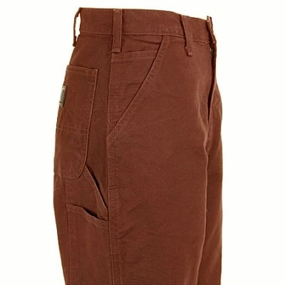 Carhartt Pants: Men's B11 BRN Cotton Duck Carpenter Work Pants