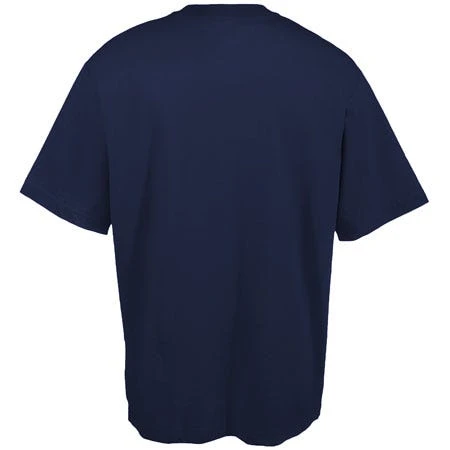 Carhartt Shirts: Men's Navy K84 NVY Cotton Short Sleeve Henley Shirt